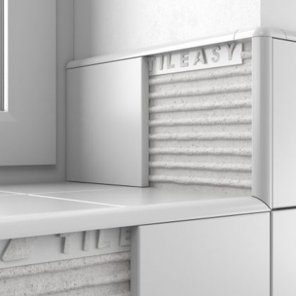 Tile Trim White 9mm