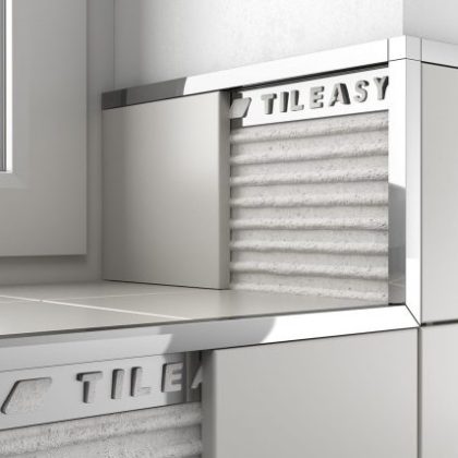 Tile Trim Box Chrome 12mm